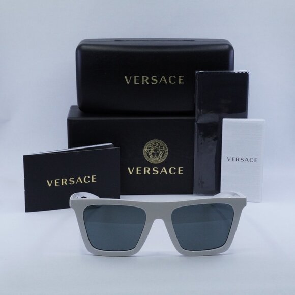 Final Price! Versace VE4468U 314/87 White Grey Sunglasses main image 6